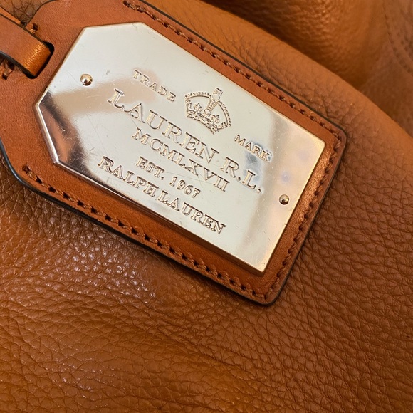 Ralph Lauren Chocolate Brown Hobo Bag - Picture 4 of 4